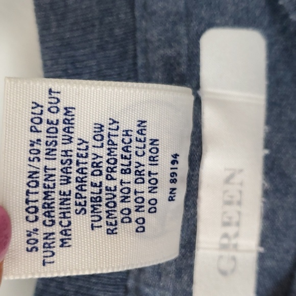 Vintage Kansas City 90s Blue Oklahoma Eagle Short Sleeve  Men T-shirt Size L - Picture 5 of 9